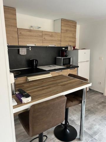 Cavaliere Studio 2 Pers Terrasse 勒拉旺杜 外观 照片